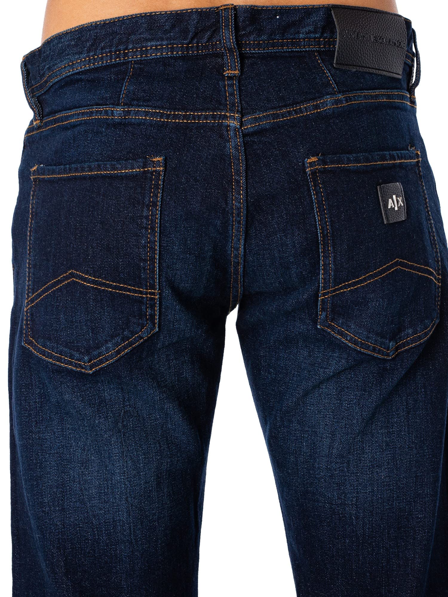 A|X Armani Exchange Herren Jeans 5 Pocket Pocket Straight Denim
